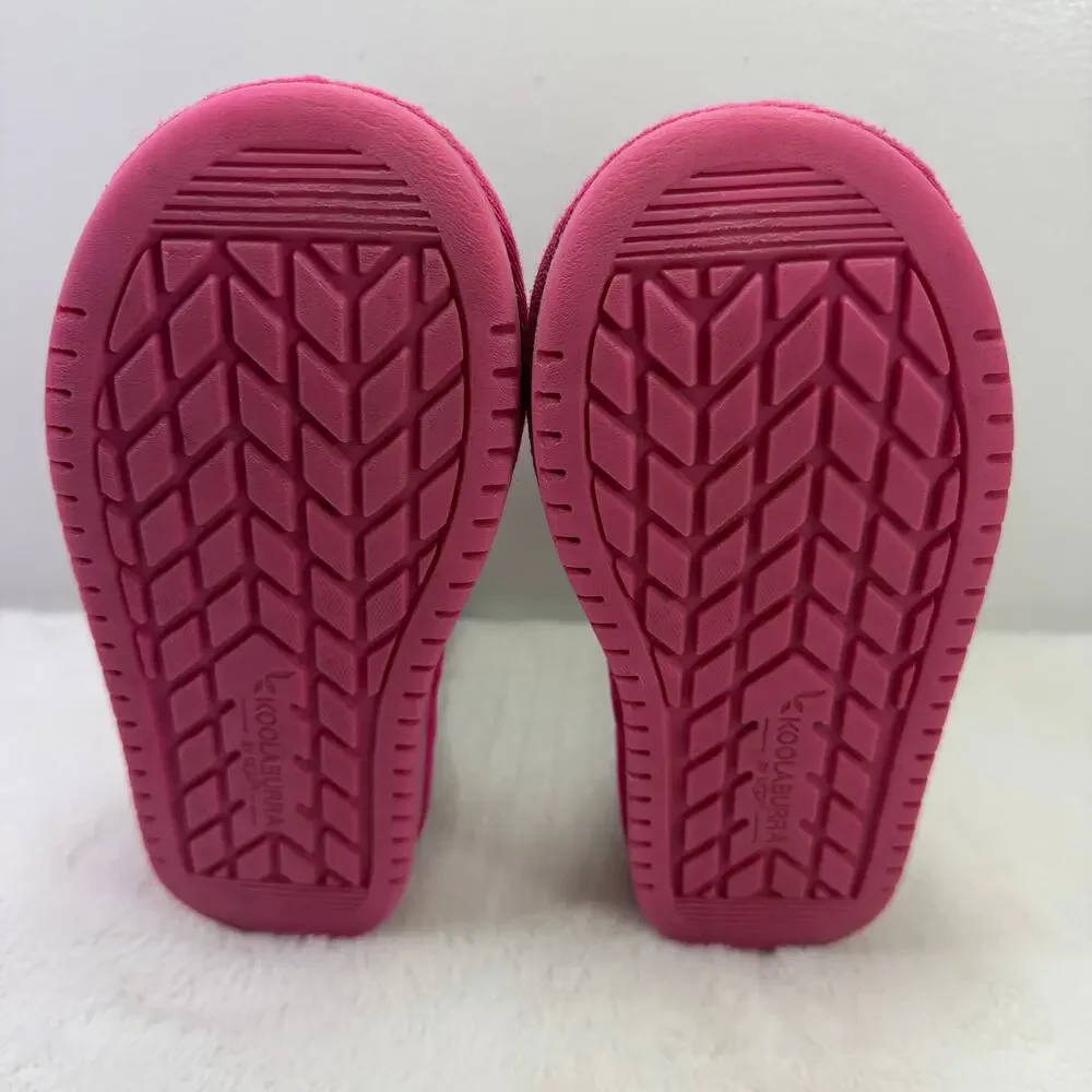 Copied - UGG Koolaburra Nalie Short Girls’ Pink Suede Winter Boots – Size 1